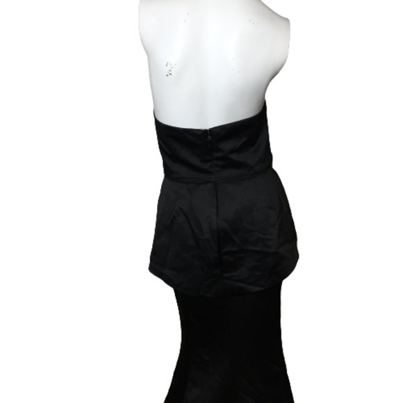 Love Size XL Ladies Black and Jacket Strapless Gown - Picture 8 of 16